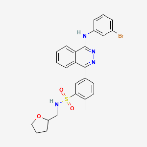 molecular formula C26H25BrN4O3S B11605274 Firefly luciferase-IN-4 