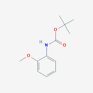 molecular formula C12H17NO3 B116061 tert-butyl N-(2-methoxyphenyl)carbamate CAS No. 154150-18-2