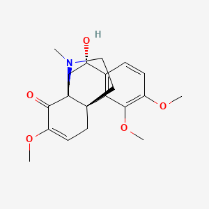 molecular formula C20H25NO5 B1160789 Prometaphanine 