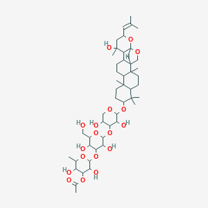 molecular formula C49H78O18 B116080 Zizyphoiside C CAS No. 156408-67-2
