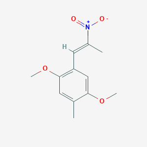 molecular formula C12H15NO4 B116081 2,5-Dimethoxy-4,beta-dimethyl-beta-nitrostyrene CAS No. 143823-24-9