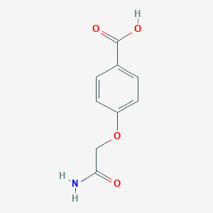 molecular formula C9H9NO4 B116088 4-(2-Amino-2-oxoethoxy)benzoic acid CAS No. 159143-14-3