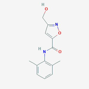 N-(2,6-dimethylphenyl)-3-(hydroxymethyl)-1,2-oxazole-5-carboxamide