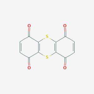 molecular formula C12H4O4S2 B116091 1,4,6,9-Thianthrenetetrone CAS No. 147727-02-4