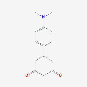 molecular formula C14H17NO2 B116106 5-[4-(Dimethylamino)Phenyl]Cyclohexane-1,3-Dione CAS No. 144128-70-1