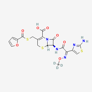 molecular formula C₁₉H₁₄D₃N₅O₇S₃ B1161079 Ceftiofur-D3 