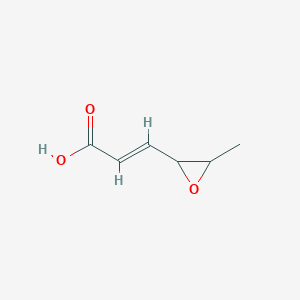 4,5-Epoxy-2-hexenoic acid