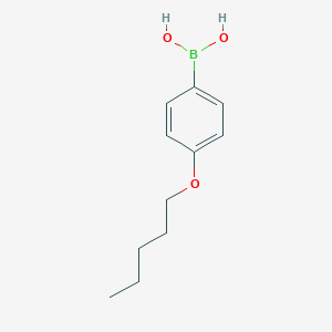molecular formula C11H17BO3 B116131 4-Pentyloxyphenylboronic acid CAS No. 146449-90-3