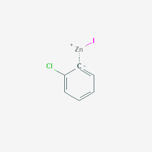 molecular formula C6H4ClIZn B116139 2-Chlorophenylzinc iodide CAS No. 148651-35-8
