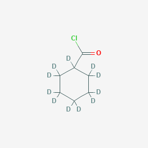 (Chlorocarbonyl)cyclohexane-d11