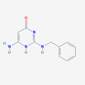 6-amino-2-(benzylamino)pyrimidin-4(3H)-one