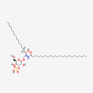 molecular formula C48H93NO11S B116156 Tetracosanoyl-sulfatide CAS No. 151122-71-3