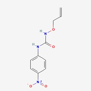 molecular formula C10H11N3O4 B11616706 N-(allyloxy)-N'-(4-nitrophenyl)urea 