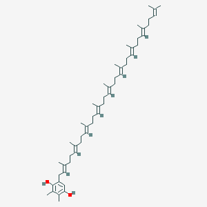 molecular formula C53H82O2 B116176 Plastoquinol-9 CAS No. 148467-11-2