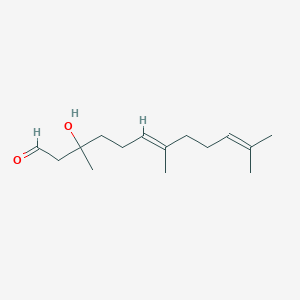 (6E)-3-hydroxy-3,7,11-trimethyldodeca-6,10-dienal