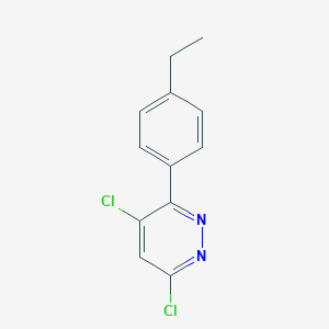 4,6-Dichloro-3-(4-ethylphenyl)pyridazine