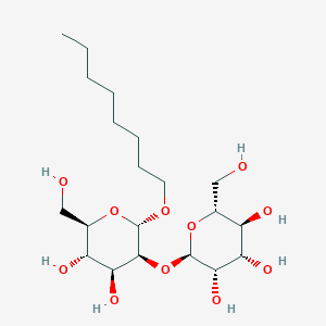 molecular formula C20H38O11 B116191 Octyl 2-O-mannopyranosylmannopyranoside CAS No. 157758-68-4