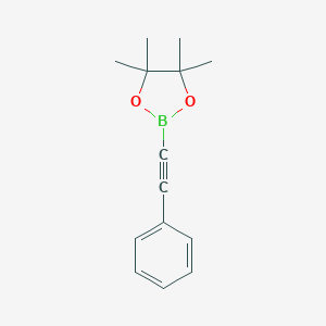 4,4,5,5-Tetramethyl-2-(phenylethynyl)-1,3,2-dioxaborolane