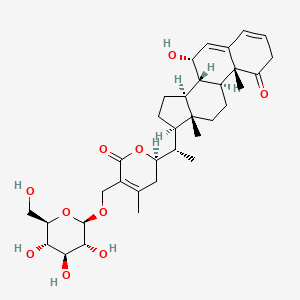 molecular formula C34H48O10 B1162029 Daturametelin I 