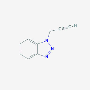 molecular formula C9H7N3 B116205 1-Propargyl-1H-benzotriazole CAS No. 142321-23-1