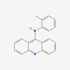 molecular formula C20H16N2 B11621539 N-(2-methylphenyl)acridin-9-amine 