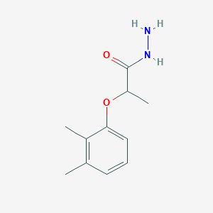 molecular formula C11H16N2O2 B116236 2-(2,3-Dimethylphenoxy)propanohydrazide CAS No. 142835-36-7