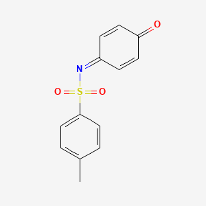 molecular formula C13H11NO3S B11625728 N-Tosyl-1,4-benzoquinone imine CAS No. 37051-70-0