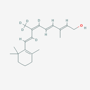 molecular formula C20H30O B1162608 9-cis-Retinol-d5 
