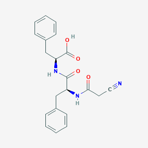 molecular formula C21H21N3O4 B116271 血管紧张素 I 转化酶 (ACE) 失活剂 CAS No. 144085-32-5