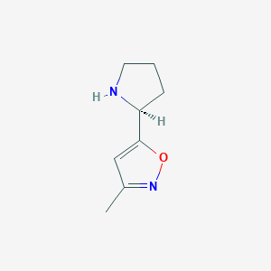 (S)-3-Methyl-5-(pyrrolidin-2-yl)isoxazole