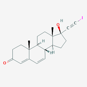 17-(2-Iodoethynyl)androsta-4,6-dien-17-ol-3-one