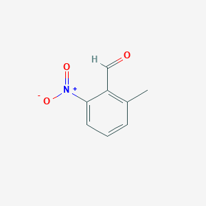 molecular formula C8H7NO3 B011629 2-Methyl-6-nitrobenzaldehyde CAS No. 107096-52-6