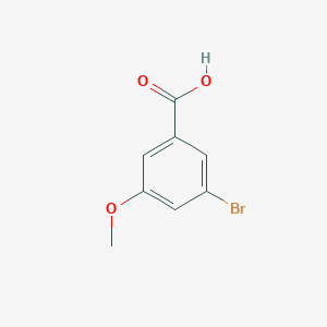 molecular formula C8H7BrO3 B116308 3-Bromo-5-methoxybenzoic acid CAS No. 157893-14-6