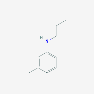 molecular formula C10H15N B116309 N-Propyl-m-toluidine CAS No. 142031-46-7