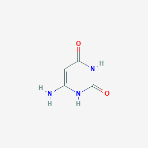 molecular formula C4H5N3O2 B116318 6-Aminouracil CAS No. 143505-00-4