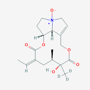 molecular formula C18H25NO6 B1163188 Senecionine N-oxide-D3 