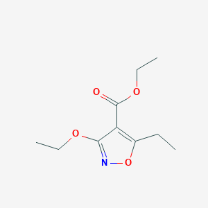 Ethyl 3-ethoxy-5-ethylisoxazole-4-carboxylate