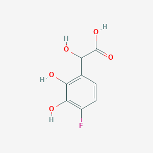 2-(4-Fluoro-2,3-dihydroxyphenyl)-2-hydroxyacetic acid
