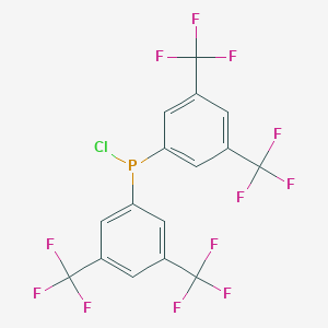 Bis(3,5-di(trifluoromethyl)phenyl)chlorophosphine