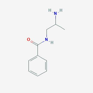 molecular formula C10H14N2O B116332 N-(2-aminopropyl)benzamide CAS No. 156747-40-9