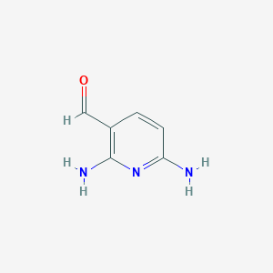 molecular formula C6H7N3O B116333 2,6-Diaminonicotinaldehyde CAS No. 151510-21-3