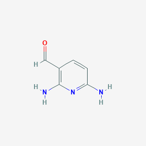 molecular formula C6H7N3O B116333 2,6-Diaminopyridine-3-carbaldehyde CAS No. 151510-21-3