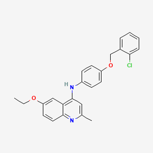 molecular formula C25H23ClN2O2 B11633687 CeMMEC5 
