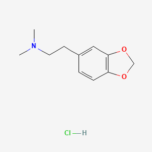 molecular formula C11H16ClNO2 B1163423 N-Methyl Homarylamine hydrochloride CAS No. 136366-39-7