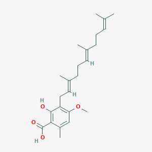molecular formula C24H34O4 B1163443 4-O-Methylgrifolic acid CAS No. 118040-60-1
