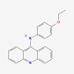 molecular formula C21H18N2O B11635439 N-(4-ethoxyphenyl)acridin-9-amine 