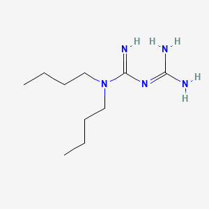 molecular formula C10H23N5 B11636061 N,N-dibutylimidodicarbonimidic diamide 