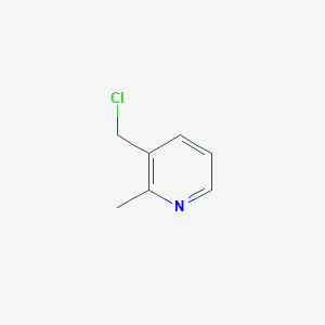 molecular formula C7H8ClN B116377 3-(Chloromethyl)-2-methylpyridine CAS No. 120277-68-1