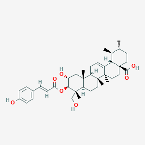 molecular formula C39H54O7 B1163858 3-O-Coumaroylasiatic acid CAS No. 143773-52-8