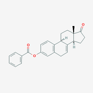 molecular formula C25H24O3 B116386 Equilin benzoate CAS No. 6030-80-4